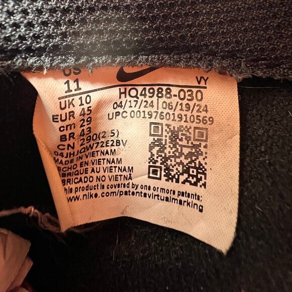 Nike Dunk Low Retro Orange White Black Men’s US 11 Sneakers main image 13